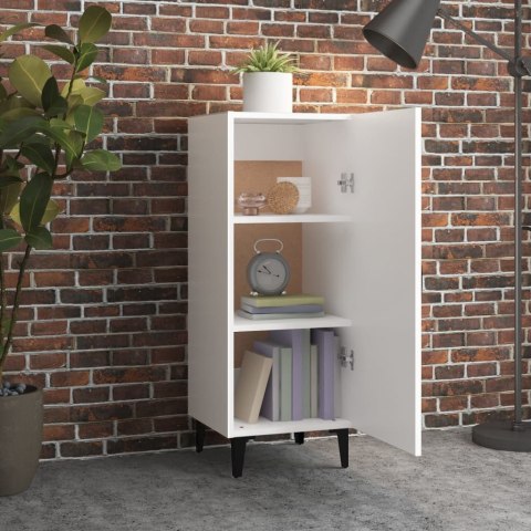  Szafka, biała, 34,5x34x90 cm, materiał drewnopochodny Lumarko!