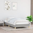  Rama łóżka, jasnoszara, 80 x 200 cm, tapicerowana tkaniną Lumarko!