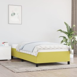  Rama łóżka, zielona, 90 x 200 cm, tapicerowana tkaniną Lumarko!