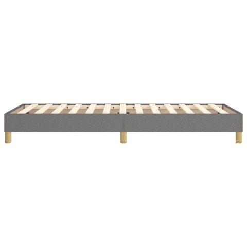  Łóżko kontynentalne, ciemnoszare, obite tkaniną, 100x200 cm Lumarko!