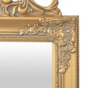  Lustro wolnostojące w stylu barokowym, 160x40 cm, złote Lumarko!