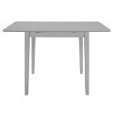  Rozsuwany stół jadalniany, szary, (80-120) x 80 x 74 cm, MDF Lumarko!