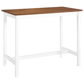  Stolik barowy z drewna, 108 x 60 x 91 cm Lumarko!