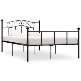  Rama łóżka, czarna, metalowa, 140 x 200 cm Lumarko!