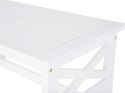  Stół ogrodowy 100 x 55 cm biały BALTIC Lumarko!