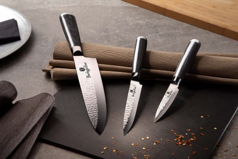 ZESTAW 3 NOŻY BERLINGER HAUS BH-2487 PRIMAL GLOSS Lumarko!
