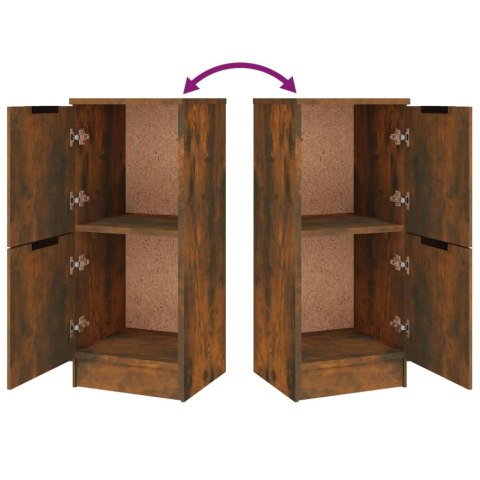  3-częściowa komoda, przydymiony dąb, materiał drewnopochodny Lumarko!