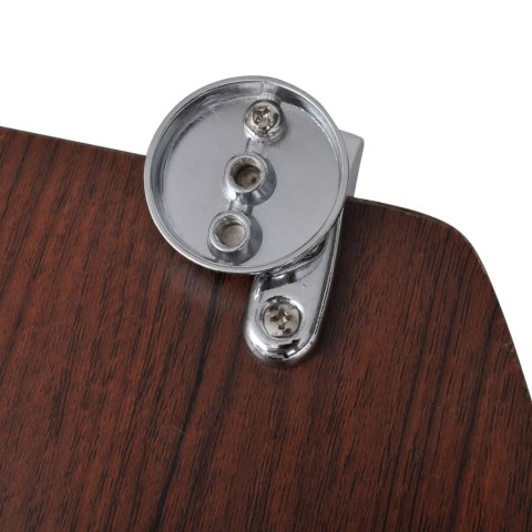  Deska klozetowa, prosty design, MDF, brązowa Lumarko!