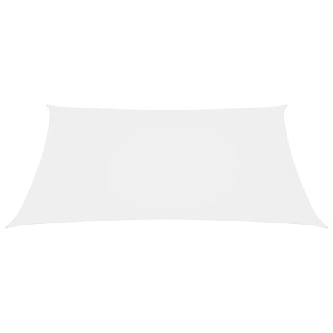  Prostokątny żagiel ogrodowy, tkanina Oxford, 4x5 m, biały Lumarko!