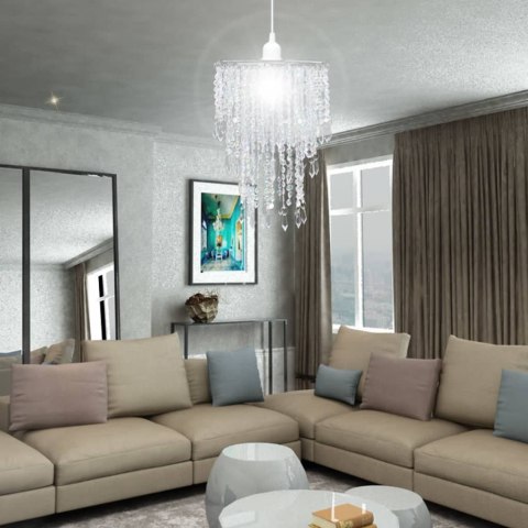  Kryształowa lampa wisząca, 22,5 x 30,5 cm Lumarko!