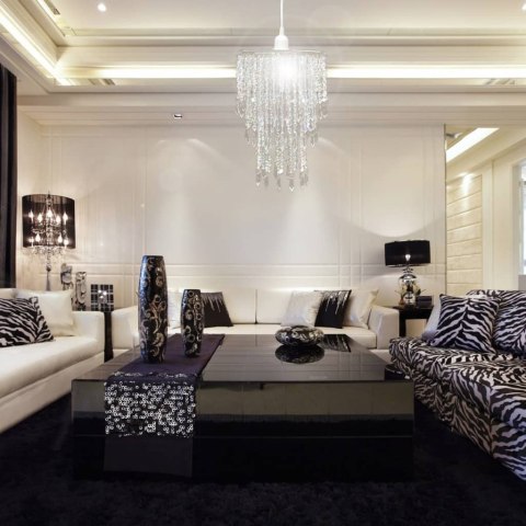  Kryształowa lampa wisząca, 22,5 x 30,5 cm Lumarko!