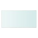  Półka szklana, bezbarwny panel, 60x30 cm Lumarko!