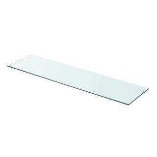  Półki, 2 szt., panel z bezbarwnego szkła, 80 x 20 cm Lumarko!