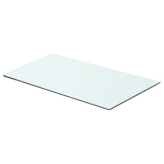  Półki, 2 szt., szklany, przezroczysty panel, 60 x 30 cm Lumarko!