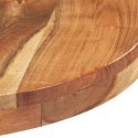  Stolik bistro, okrągły, Ø80x75 cm cm, lite drewno akacjowe Lumarko!