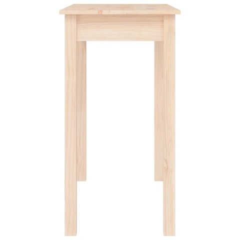  Stolik konsolowy, 80x40x75 cm, lite drewno sosnowe Lumarko!