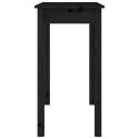  Stolik konsolowy, czarny, 80x40x75 cm, lite drewno sosnowe Lumarko!