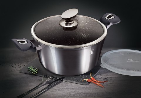  Garnek Granitowy 20cm Berlingerhaus Bh-6892 Carbon Pro Lumarko!