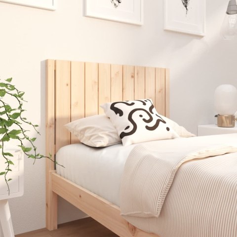  Wezgłowie łóżka, 95,5x4x100 cm, lite drewno sosnowe Lumarko!