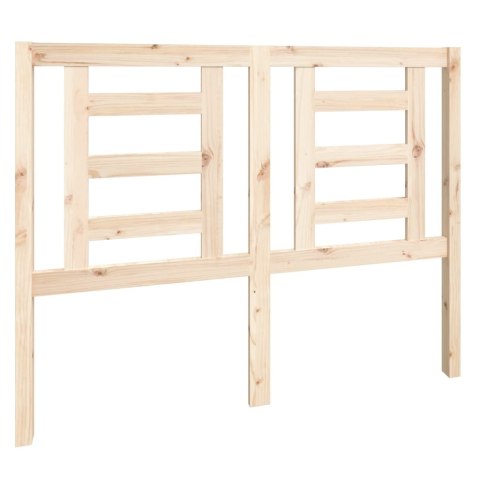  Wezgłowie łóżka, 126x4x100 cm, lite drewno sosnowe Lumarko!