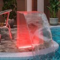  Fontanna basenowa z LED RGB i przyłączami, akryl, 51 cm Lumarko!