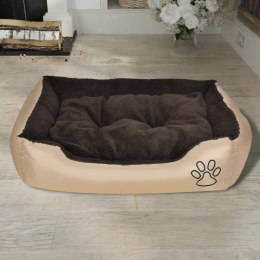  Ciepłe legowisko dla psa z poduszką, rozmiar L!