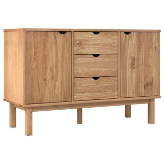  Komoda, 113,5x43x73 cm, lite drewno sosnowe Lumarko!
