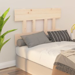  Wezgłowie łóżka, 78,5x3x81 cm, lite drewno sosnowe Lumarko!