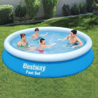  Dmuchany basen Fast Set, okrągły, 366 x 76 cm, 57273 Lumarko!