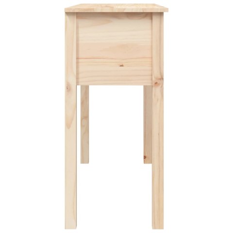  Stolik konsolowy, 100x35x75 cm, lite drewno sosnowe Lumarko!