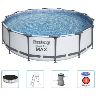  Basen Steel Pro MAX z akcesoriami, 427x107 cm Lumarko!