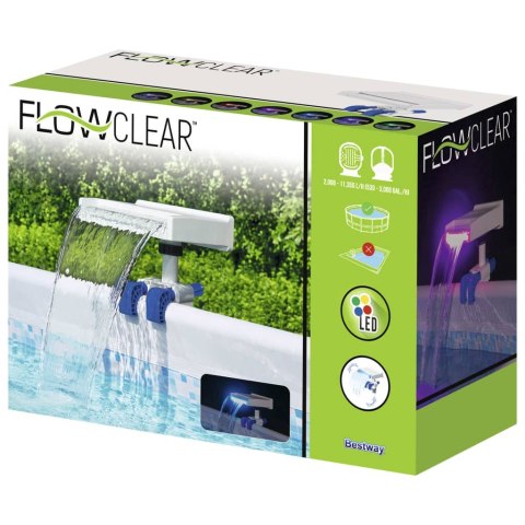  Wodospad basenowy Flowclear Soothing z oświetleniem LED Lumarko!