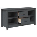  Szafka pod telewizor, szara, 103x36,5x52 cm, drewno sosnowe Lumarko!