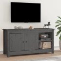  Szafka pod telewizor, szara, 103x36,5x52 cm, drewno sosnowe Lumarko!
