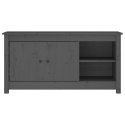  Szafka pod telewizor, szara, 103x36,5x52 cm, drewno sosnowe Lumarko!