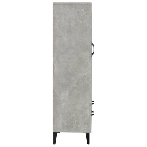  Szafka, szarość betonu, 70x31x115 cm, materiał drewnopochodny Lumarko!