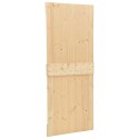  Drzwi przesuwne z osprzętem, 90x210 cm, lite drewno sosnowe Lumarko!