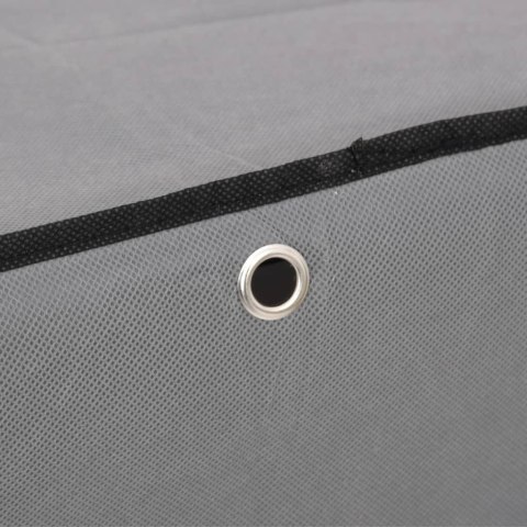  Szafka na buty, szara, 60x28x90 cm, materiałowa Lumarko!