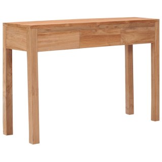  Stolik konsola, 110 x 35 x 75 cm, lite drewno tekowe Lumarko!