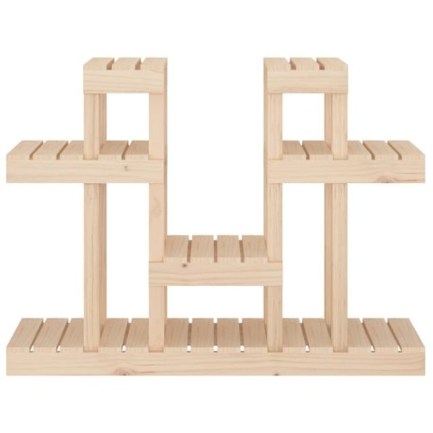  Kwietnik 104,5x25x77,5 cm, lite drewno sosnowe Lumarko!