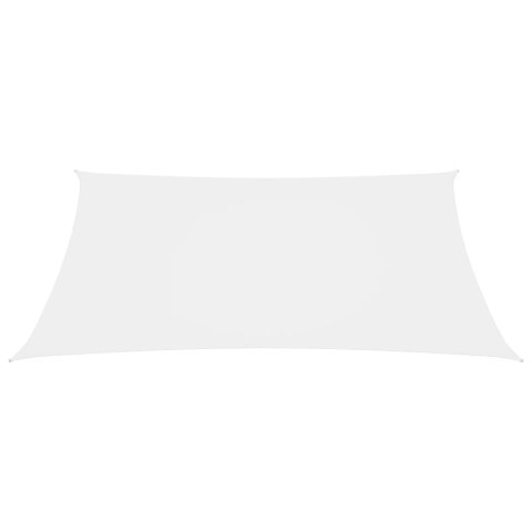  Prostokątny żagiel ogrodowy, tkanina Oxford, 3x5 m, biały Lumarko!