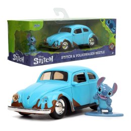  Disney Volkswagen Beetle Stitch Figurka 1:32 Samochód Lilo Lumarko!