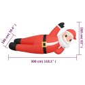  Dmuchany Święty Mikołaj z oświetleniem LED, 160 cm Lumarko!