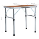  Składany stolik turystyczny, aluminiowy, 60 x 45 cm Lumarko!