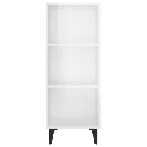  Szafka, biała, połysk, 34,5x32,5x90 cm, materiał drewnopochodny Lumarko!