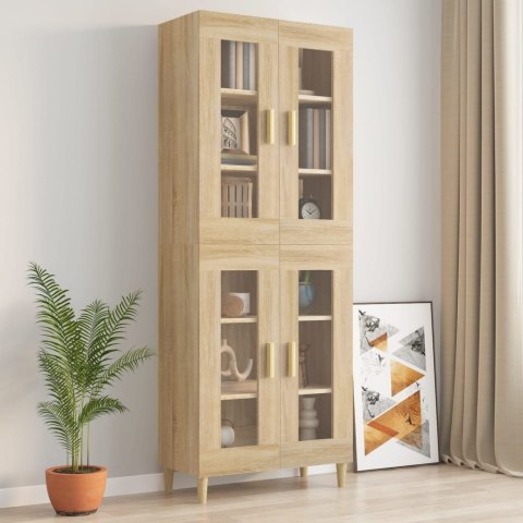  Szafka wisząca, dąb sonoma, 69,5x34x90 cm Lumarko!