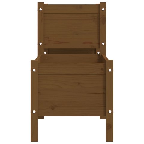  Donica, miodowy brąz, 178,5x44x75 cm, lite drewno sosnowe Lumarko!