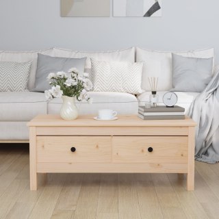  Stolik kawowy, 100x50x40 cm, lite drewno sosnowe Lumarko!