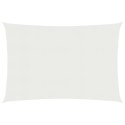 Żagiel przeciwsłoneczny, 160 g/m², biały, 5x7 m, HDPE Lumarko!