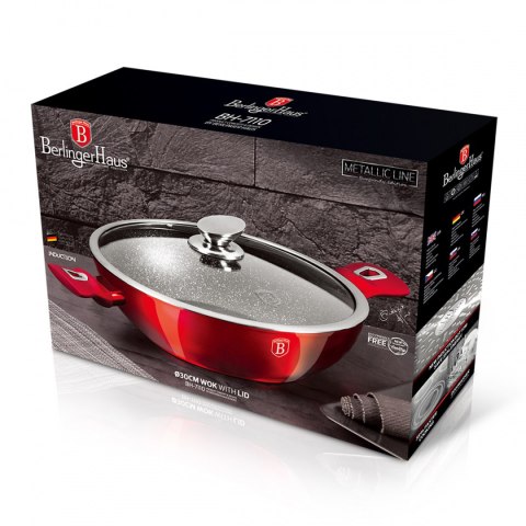 GARNEK GRANITOWY WOK 28cm BERLINGER HAUS BH-7110 Lumarko!